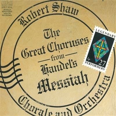Cover for Georg Friedrich Handel  · Great Choruses From Handel's Messiah (VINIL)