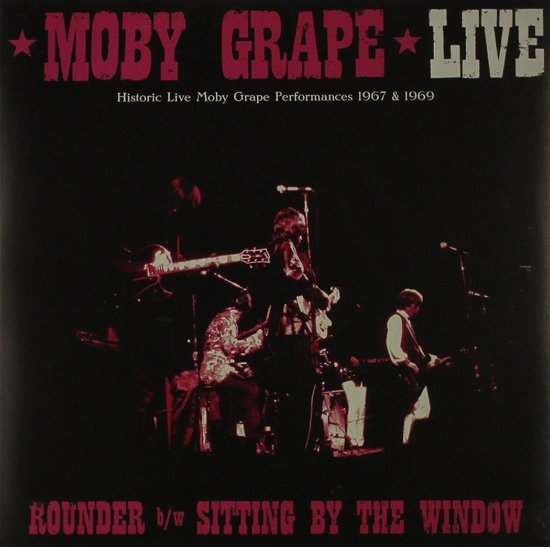Cover for Moby Grape · Rounder (7&quot;) [Limited edition] (1990)