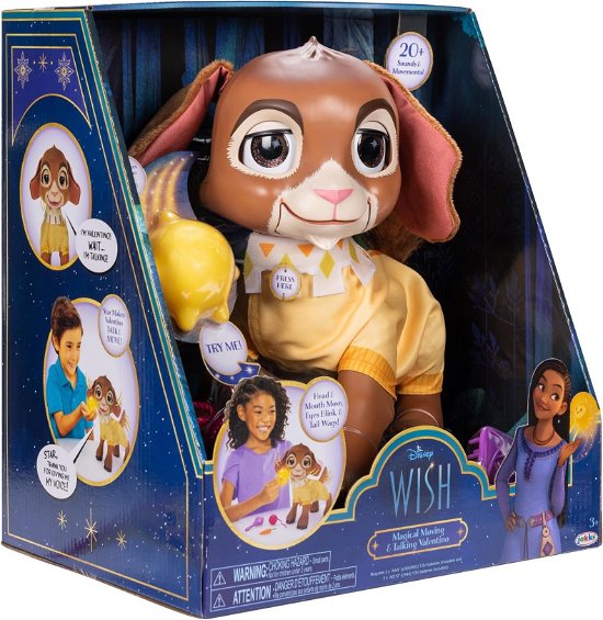 Disney Wish - Interactive Valentino & Star Large Doll (229714) - Disney Wish - Produtos -  - 0192995229716 - 