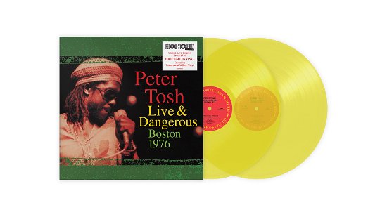 Cover for Peter Tosh · Live &amp; Dangerous: Boston 1976 (Colour Vinyl) (LP) [RSD 2023 Color edition] (2023)