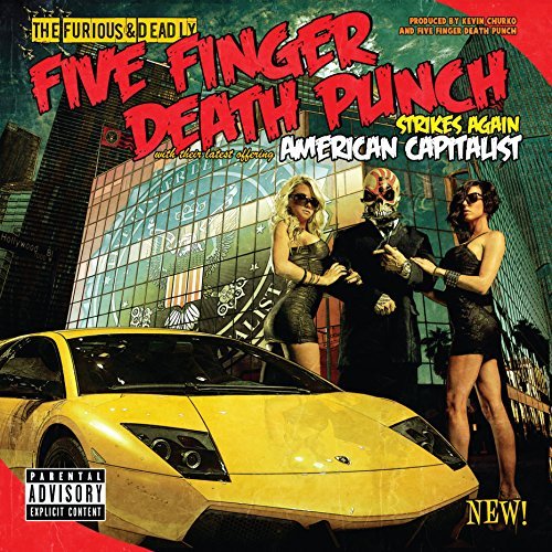 Cover for Five Finger Death Punch · American Capitalist (LP) (2016)
