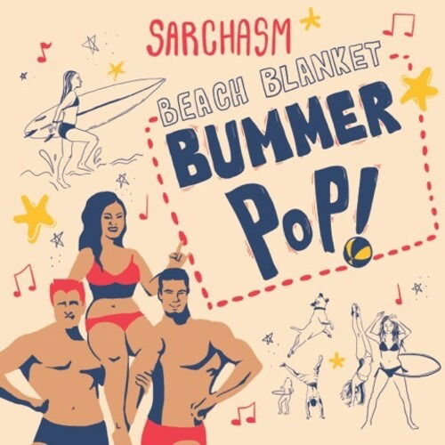 Cover for Sarchasm · Beach Blanket Bummer Pop (LP) (2019)