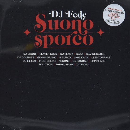 Cover for Dj Fede · Suono Sporco (CD) (2022)