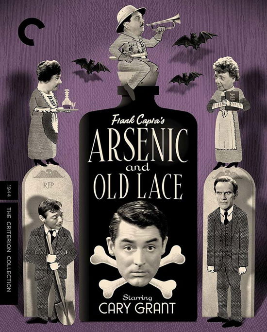 Cover for Criterion Collection · Arsenic &amp; Old Lace BD (Blu-ray) (2022)