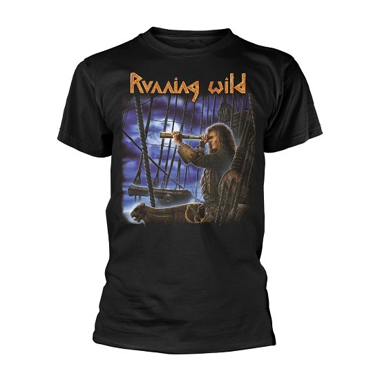 Cover for Running Wild · Privateer (T-shirt) [size S] [Black edition] (2020)