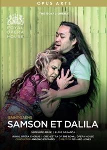 Cover for Royal Opera House Orchestra &amp; Antonio Pappano · Saint-Saens: Samson Et Dalila (DVD) (2024)