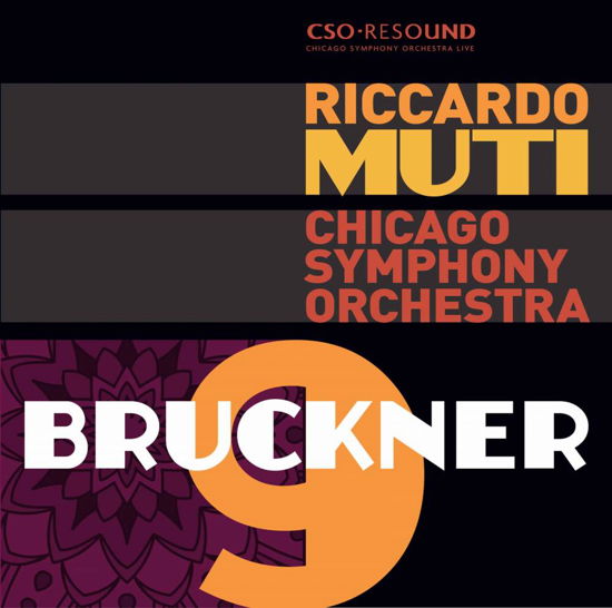 Symphony No.9 - Anton Bruckner - Música - CSO RESOUND - 0810449011716 - 30 de junho de 2017