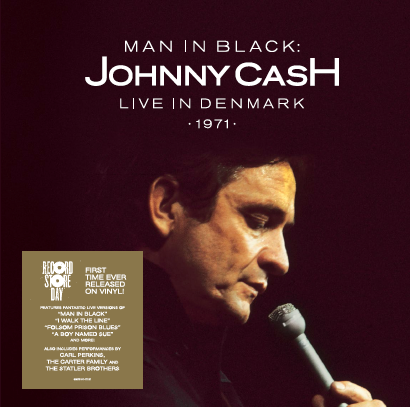 Cover for Johnny Cash · Man in Black: Live in Denmark 1971 (LP) (2015)