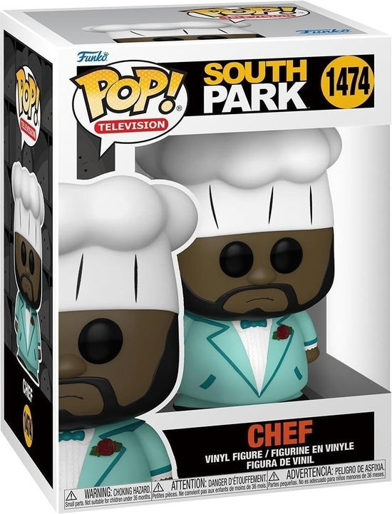 Cover for Pop Television South Park · Funko Pop TV South Park Chef in Suit (Funko POP!) (2024)