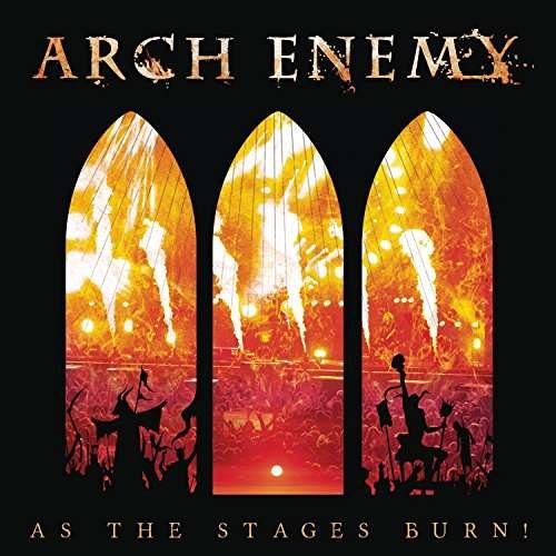 Cover for Arch Enemy · As the Stages Burn! (LP) [Coloured edition] (2017)