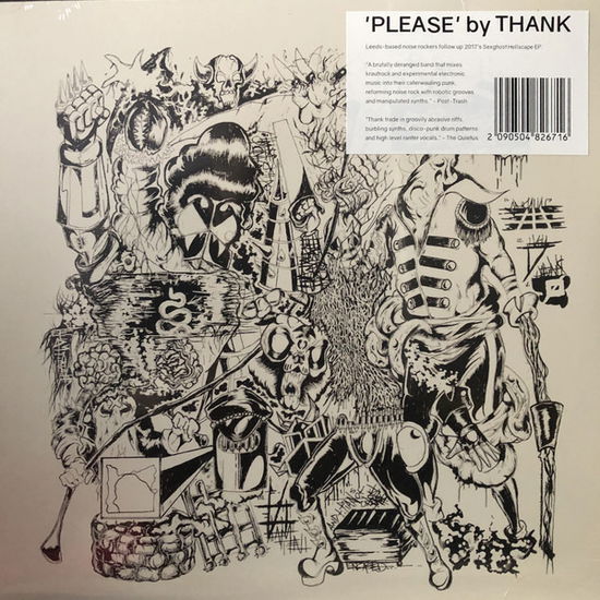 Cover for Thank · Please (LP) (2019)