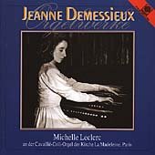 Orgelwerke; R Pons Pour Le Temps De - Jeanne Demessieux - Music - MOTETTE - 4008950116716 - October 1, 2013