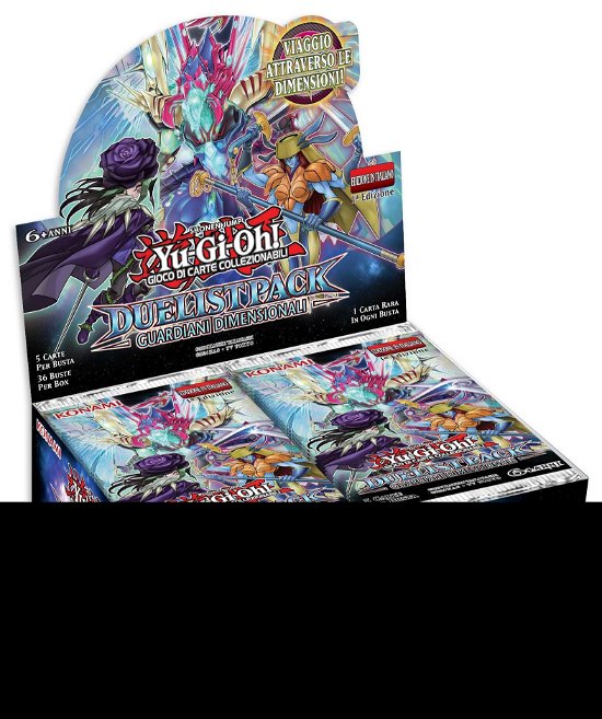 Cover for Yu-Gi-Oh! · Yu-Gi-Oh! - Duelist Pack Guardiani Dimensionali (Busta 5 Carte) (Toys)