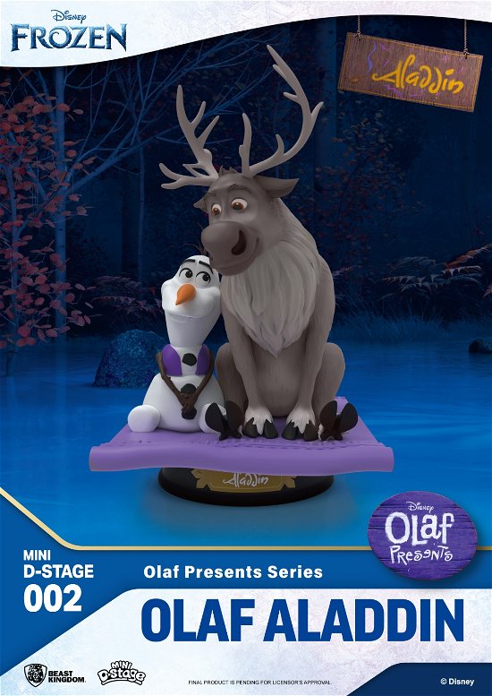 Cover for Disney · Disney Olaf Presents Olaf Aladdin Minidstage Figure (MERCH) (2023)