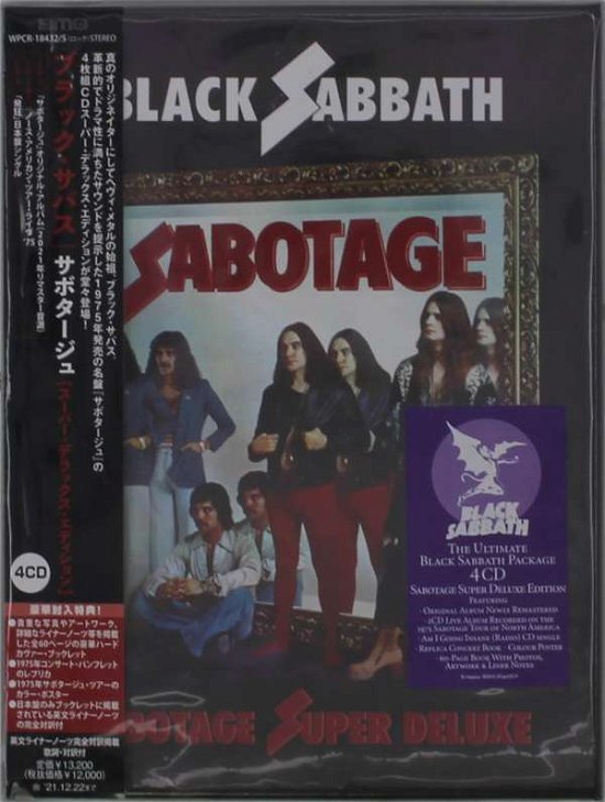 Cover for Black Sabbath · Sabotage Super Deluxe (CD) [Japan Import edition] (2021)