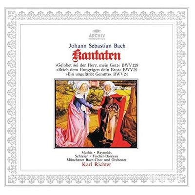 Cover for Bach / Richter,karl · Bach: Cantatas Bwv 129/39/24 (CD) [Limited edition] (2018)