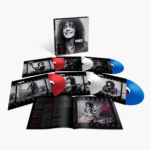 1972 (Red / White / Blue Vinyl) - T. Rex - Musik - DEMON RECORDS (BOX SET) - 5014797906716 - 22. april 2022