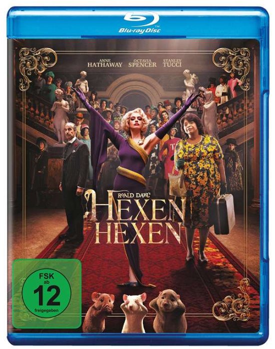Cover for Anne Hathaway,octavia Spencer,stanley Tucci · Hexen Hexen (Blu-ray) (2021)