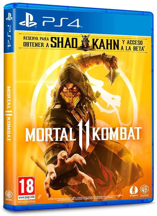 Cover for Ps4 · Mortal Kombat 11  Standard Edition  ES PS4 (PC)