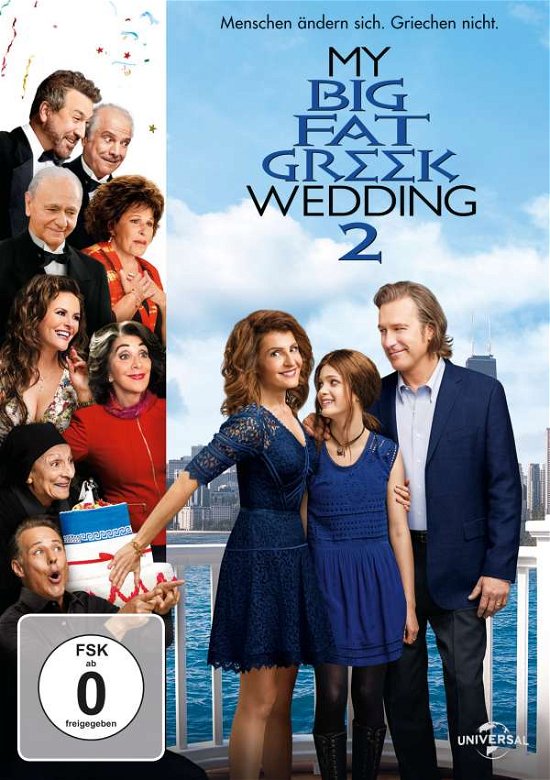 Cover for Nia Vardalos,john Corbett,lainie Kazan · My Big Fat Greek Wedding 2 (DVD) (2016)