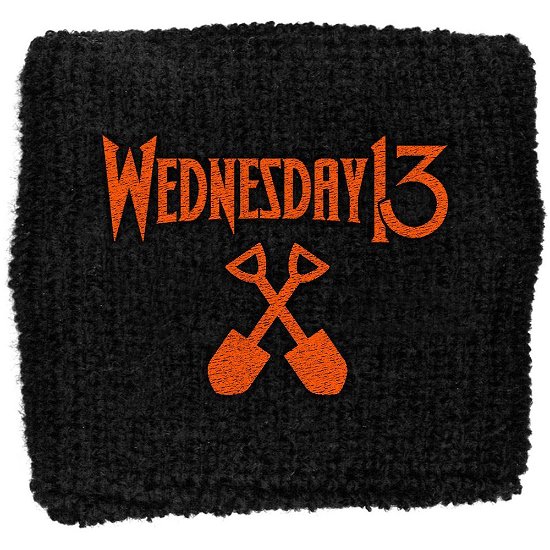 Cover for Wednesday 13 · Wednesday 13 Embroidered Wristband: Logo (Loose) (MERCH)