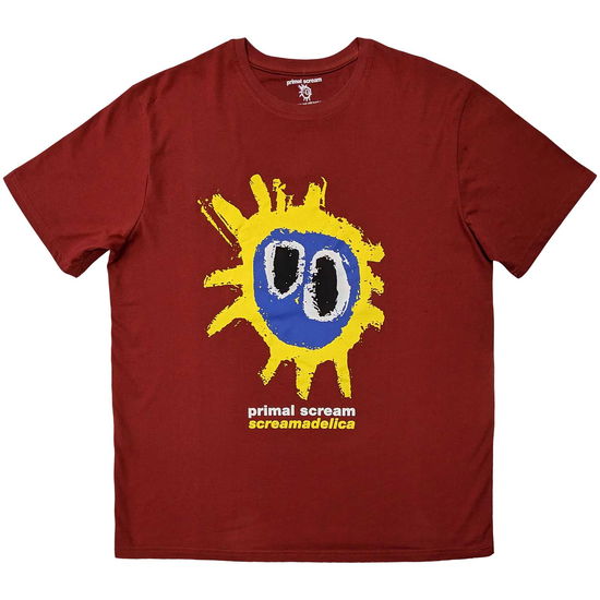 Primal Scream Unisex T-Shirt: Screamadelica - Primal Scream - Merchandise -  - 5056737212716 - 