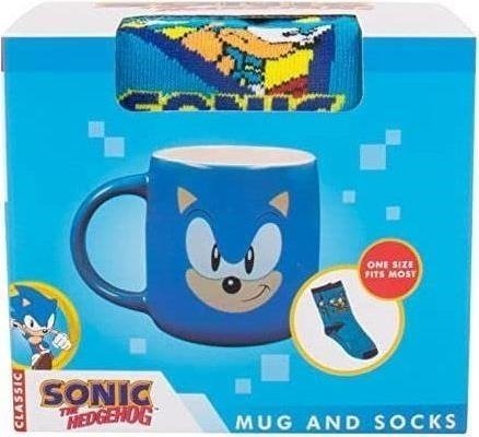 Cover for Fizz Creations · Sonic the Hedgehog Tasse und Socken Set Sonic (Legetøj) (2023)