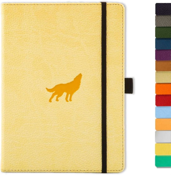 Cover for Dingbats A5 Wildlife Wolf - Cream Plain Notebook (Stationery) (2021)