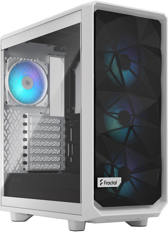 FRACTAL DESIGN Geh Meshify 2 Compact White TG Clea -  - Merchandise - Fractal Gaming - 7340172703716 - May 1, 2024