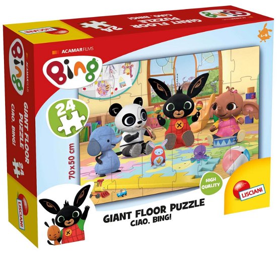 Cover for Bing · Giant Floor Puzzle 24 Pz - Ciao Bing! (Legetøj)