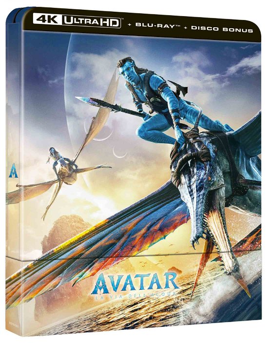 Cover for Avatar · La Via Dell'Acqua (Steelbook) (4K Ultra Hd+Blu-Ray+Ocard) (N/A)