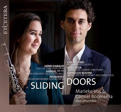 Cover for Vos, Marieke &amp; Camiel Boomsma · Sliding Doors (CD) (2022)