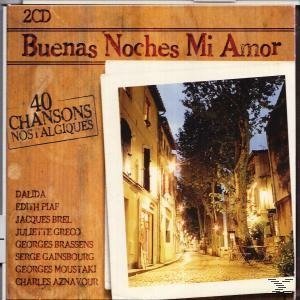 Cover for Buenas Noches Mi Amor: 40 Chan · Buenas Noches Mi Amor: 40 Chansons Nostalgique / Various (CD) (2015)