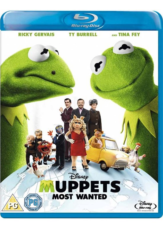 Cover for Muppets Most Wanted · Muppets - Most Wanted (Blu-ray) (2014)