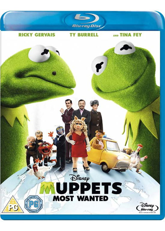 Muppets - Most Wanted - Muppets Most Wanted - Film - Walt Disney - 8717418428716 - 11. august 2014