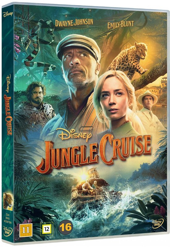 Cover for Jungle Cruise (DVD) (2021)