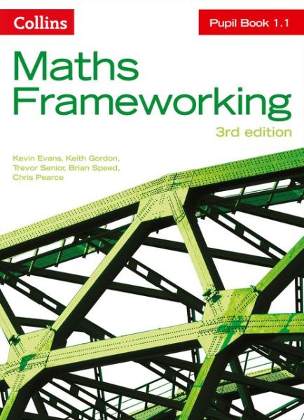KS3 Maths Pupil Book 1.1 - Maths Frameworking - Kevin Evans - Books - HarperCollins Publishers - 9780007537716 - April 11, 2014