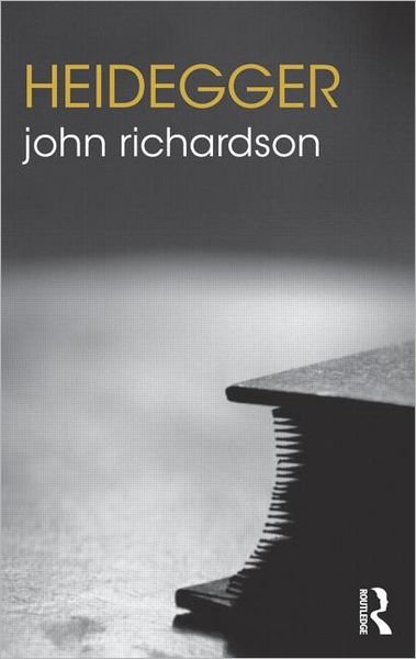 Cover for John Richardson · Heidegger - The Routledge Philosophers (Pocketbok) (2012)