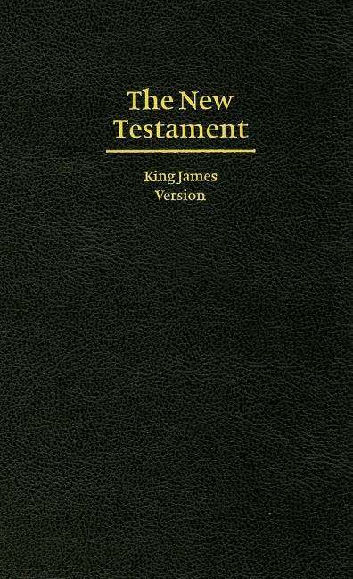 Cover for Cambridge University Press · KJV Giant Print New Testament, KJ600:N (Hardcover Book) [Black] (2006)