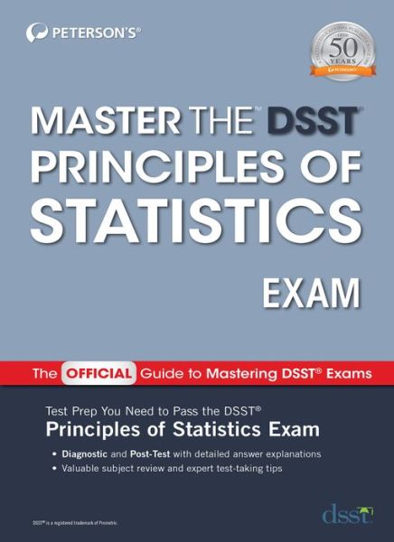 Cover for Peterson's · Master the DSST Principles of Statistics Exam (Paperback Book) (2022)