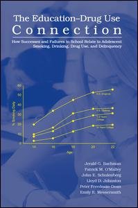 Cover for Jerald G. Bachman · The Education-Drug Use Connection: How Successes and Failures in School Relate to Adolescent Smoking, Drinking, Drug Use, and Delinquency (Pocketbok) (2007)