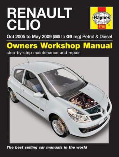 Cover for Haynes Publishing · Renault Clio Petrol &amp; Diesel 05-09 (Paperback Book) (2014)