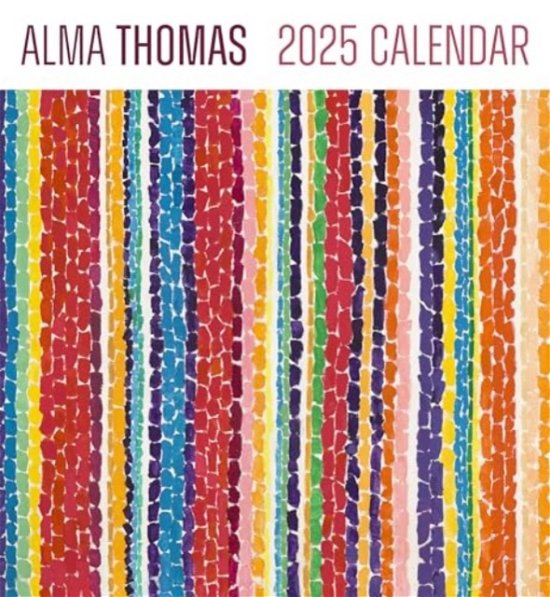 Cover for Alma Thomas · Alma Thomas 2025 Wall Calendar (Paperback Book) (2024)