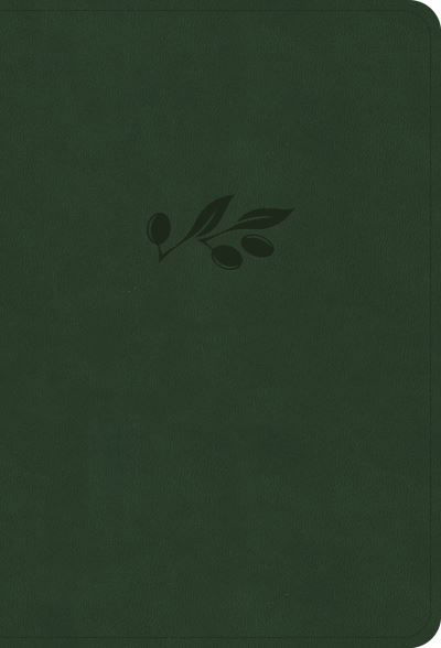 Cover for Holman Bible Publishers · NASB Large Print Compact Reference Bible, Olive Leathertouch (Book) (2022)