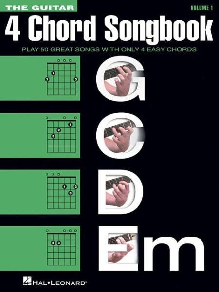 Cover for Hal Leonard Publishing Corporation · The Guitar 4-Chord Songbook G-C-D-Em: Melody / Lyrics / Chords (Bok) (2015)