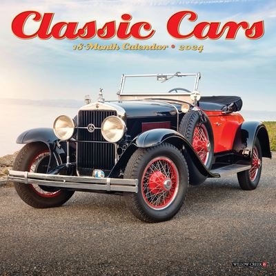 Cover for Willow Creek Press · Classic Cars 2024 7 X 7 Mini Wall Calendar (Calendar) (2023)