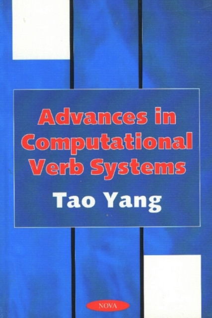 Cover for Tao Yang · Advances in Computational Verb Systems (Hardcover Book) (2001)