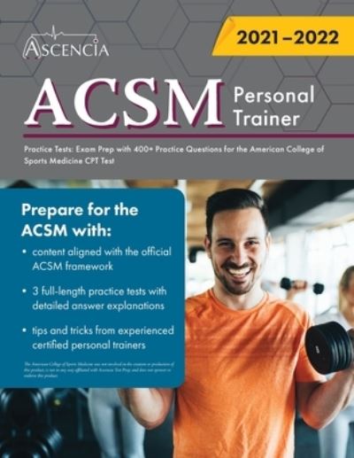 Cover for Ascencia · ACSM Personal Trainer Practice Tests (Paperback Book) (2020)