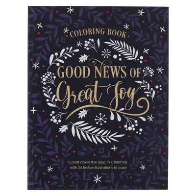 Cover for Christian Art Gifts · Good News of Great Joy Christmas Coloring Book for Women and Teens with Christian Scripture (Paperback Bog) (2023)