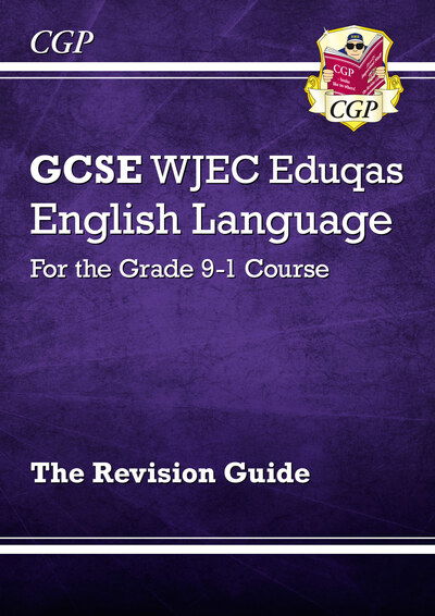 Cover for CGP Books · New GCSE English Language WJEC Eduqas Revision Guide (with Online Edition and Knowledge Organisers) - CGP WJEC Eduqas GCSE English (Pocketbok) (2024)